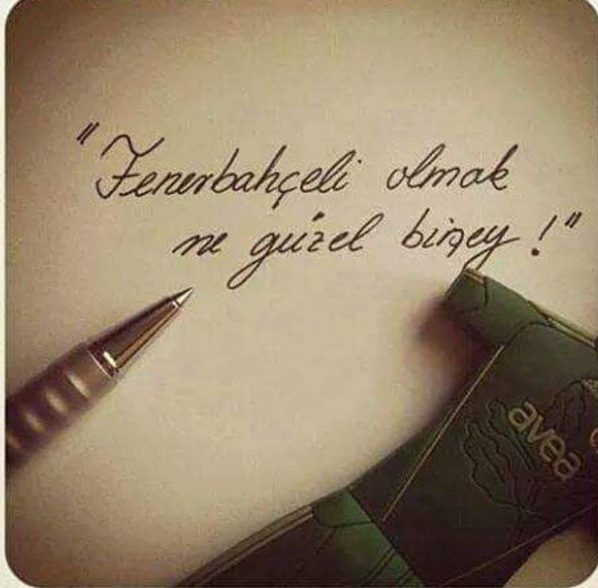 KÜSMÜYÜZ FENERBAHÇEM ??
TABİKİDE HAYIR