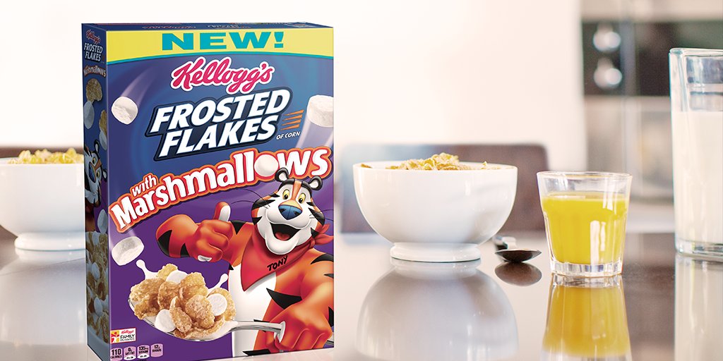 frosted_flakes's tweet photo. My favorite cereal just let its great out! Introducing NEW
Frosted Flakes with Marshmallows! https://t.co/OcDbnurgsR