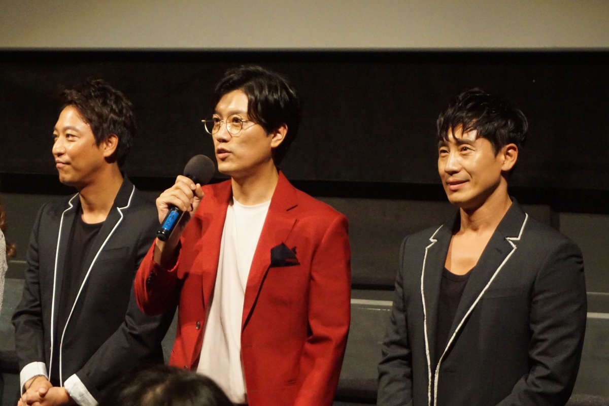 #영화 '#올레' #VIP시사회 상영전 #무대인사 가 있었어요! #신하균, #박희순, #오만석, #유다인, #한예원, #승희, #변준석 등 배우 분들과 #채두병 감독님...