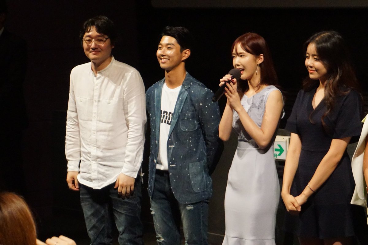 #영화 '#올레' #VIP시사회 상영전 #무대인사 가 있었어요! #신하균, #박희순, #오만석, #유다인, #한예원, #승희, #변준석 등 배우 분들과 #채두병 감독님...