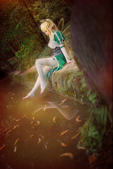 Virtual_Yui's tweet image. ⚠Auto Post⚠

How many likes can this amazing Leafa cosplay get? 😄