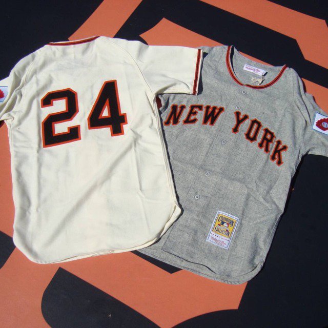 willie mays mitchell and ness jersey