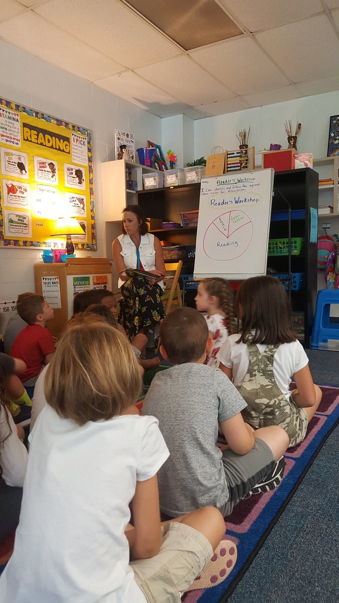 BR 1st graders learning about rdg workshop and doing an amazing job! #learningonthecliff #NKCschools