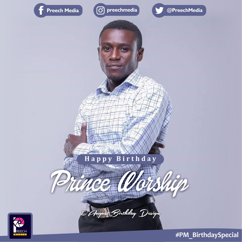 PreechMedia's tweet photo. Happy birthday @Princeworship

#PrinceWorship
#August2016_Design
#PM_BirthdaySpecial https://t.co/qqTnBmUWVQ