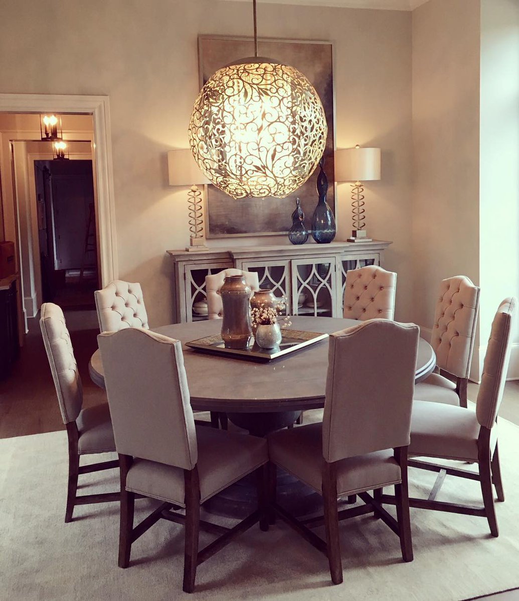 OutrageousInt's tweet photo. Just installed this beautiful dining room on Friday. #dining #design #OutrageouslyChic https://t.co/XysbN5SaGt