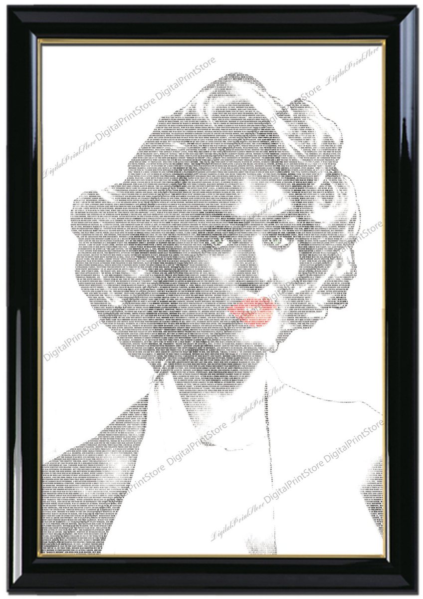 AishaShopAisha's tweet photo. Marilyn Monroe Portrait Typography Poster of "Marilyn Monroe 02" D… https://t.co/ScZbCQAYuU #portrait #WallDecorHome https://t.co/BJp3jTKNpA