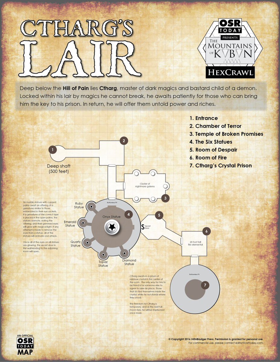 OSRToday's tweet photo. Map Monday: Ctharg’s Lair https://t.co/Ru87JAONio https://t.co/L8kF6KBy6A
