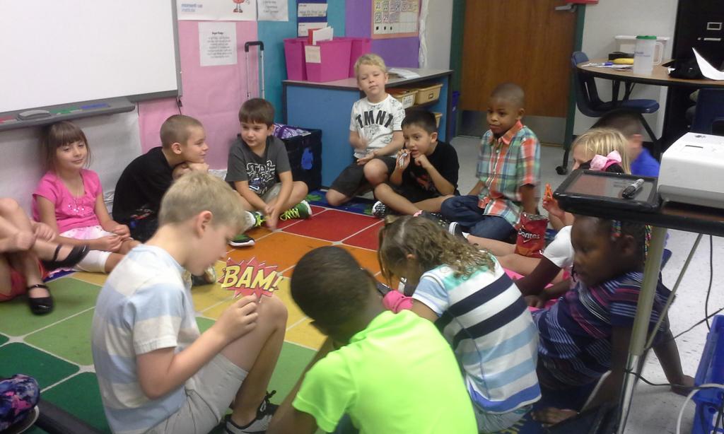 ramjsander's tweet image. Learning about our new classmates!   #wearedegan