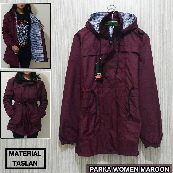 parka women maroon
bahan taslan
size M, L, dan XL
harga 160rb
For Order PIN 555E32ED