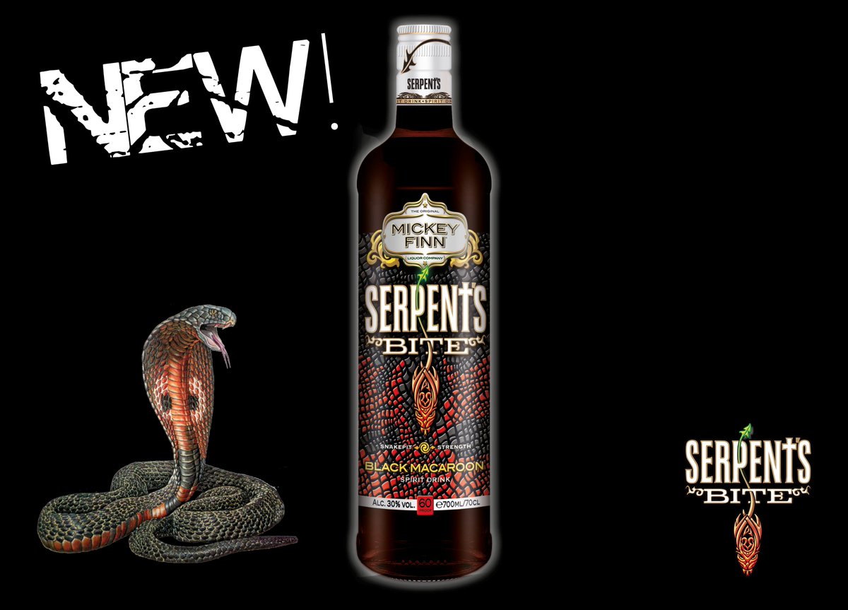 MickeyFinnLqr's tweet photo. BLOGGERS NEEDED to test & review our new #SerpentsBite. RT to share please folks @AnnaSaccone @rdjobsessions @cxllcx https://t.co/Y7GaOlj56a