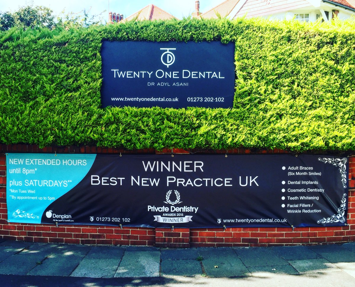 TwentyOneDental's tweet photo. New extended opening hours! #Hove #Dentist #LateNights #GrowingTeam #SaturdayDentist https://t.co/YuNITnpCN1