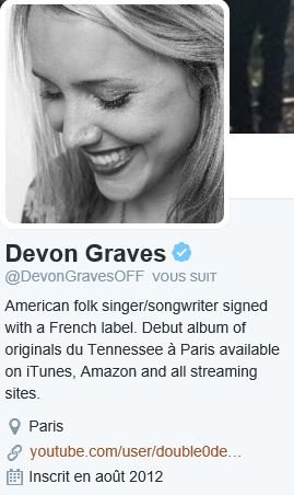 DevonGravesFans's tweet photo. Le compte officiel de #Devon #Graves #DevonGraves est :

--->>> @DevonGravesOFF <<<--- https://t.co/HexKiPpUmJ