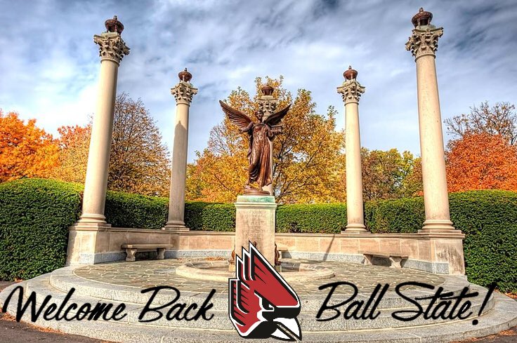 BallStateFB's tweet photo. Welcome back @BallState students! We can't wait to see you pack #ScheumannStadium this fall! #Cardinals https://t.co/fYksafkkHw