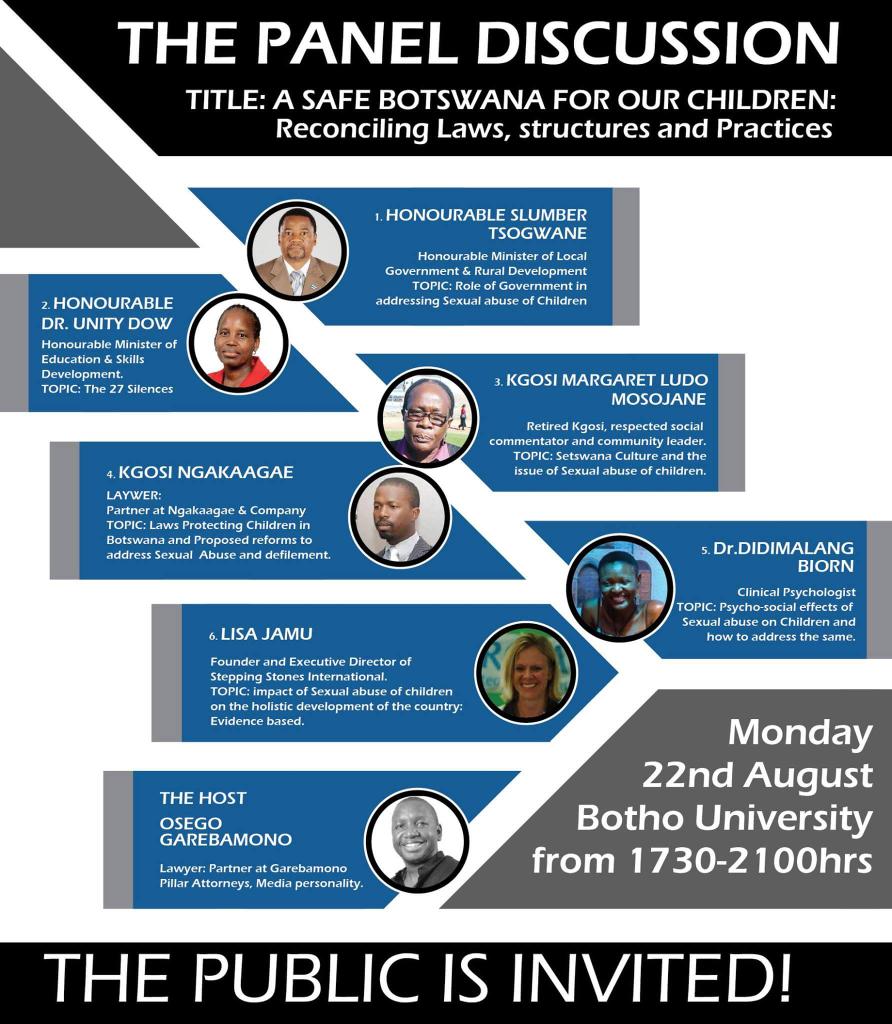 BosaSebele's tweet image. Happening now.. !! ✊ #childrensrights A safe Botswana for our children #paneldiscussion #ishallnotforget