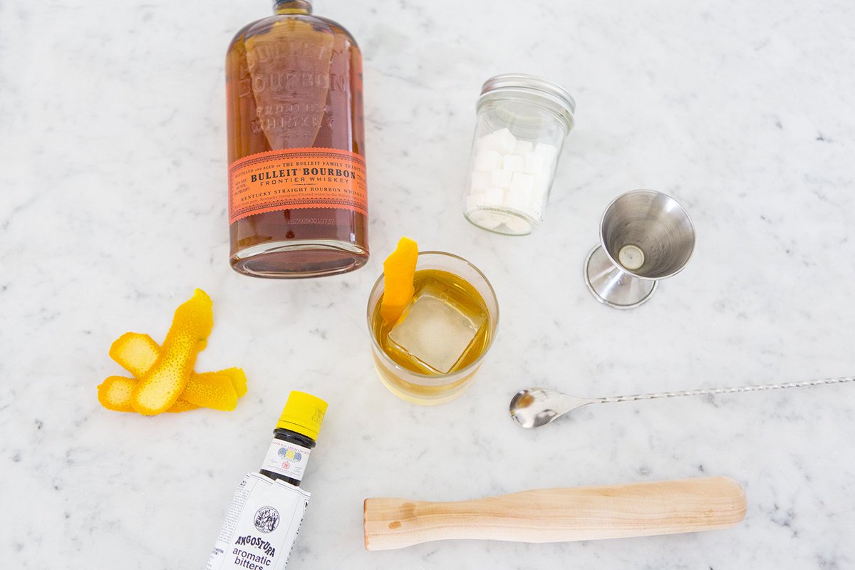 The makings of an Old Fashioned, the classic whiskey cocktail delivered to your door: bit.ly/oldfashionedso…