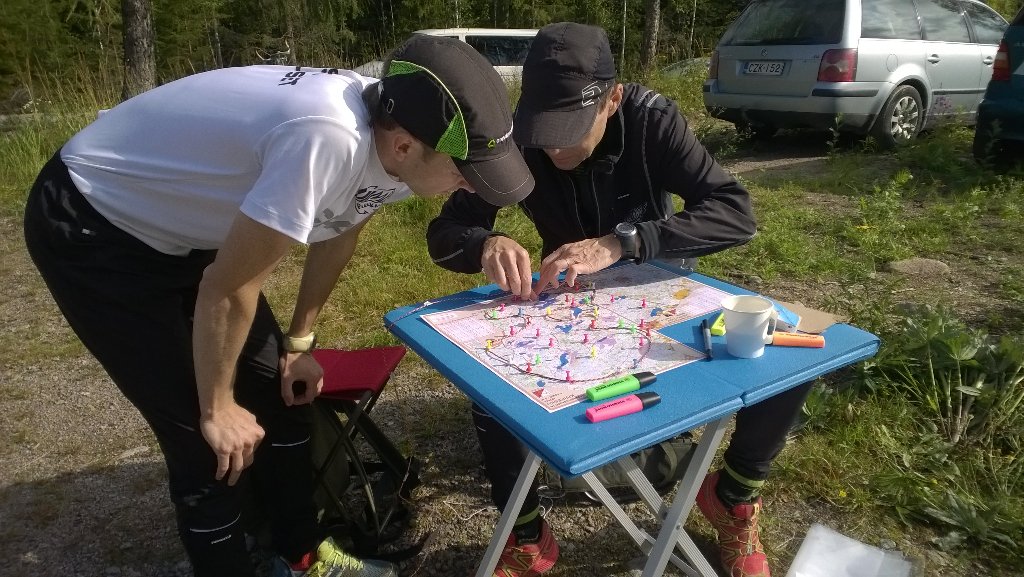 I RaN #Rogaining tapahtuma läpivietiin auringon paistaessa. Reittisuunnittelu oli tehtävä huolellisesti.