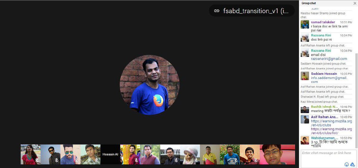 Connected with club leads to share current status of <a href="/mozilla/">Mozilla</a> on campus and planned transition <a href="/mozstudents/">Mozilla Campus Clubs</a>