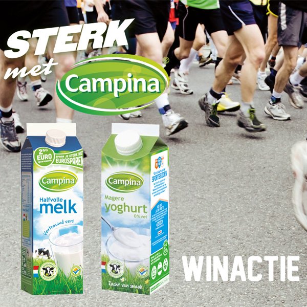 Win met <a href="/Campina/">Campina</a> ! Laat zien hoe jij plezier aan #sport beleeft facebook.com/nationalesport… #nsw16 #beactive