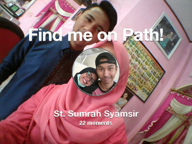 stsumrah's tweet photo. Find me on #Path now! Go to https://t.co/GJ47Afk5Tp https://t.co/MOh3v8Ttwa