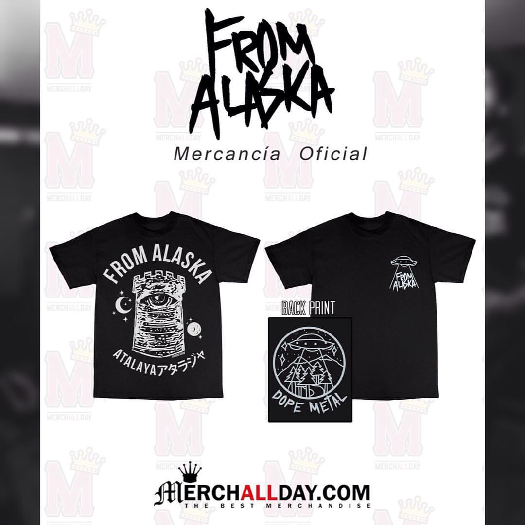 FromAlaskaband's tweet photo. recuerden que pueden obtener nuestra merch directo con #MerchAllday en su pagina
#FROMALASKA https://t.co/orp42dQQba