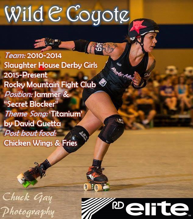 RDEliteSkates's tweet photo. Meet Wild E Coyote of @RockyMountainRG ! #RollerDerby #Elite  #WFTDAplayoffs https://t.co/2iYvsJyjgm