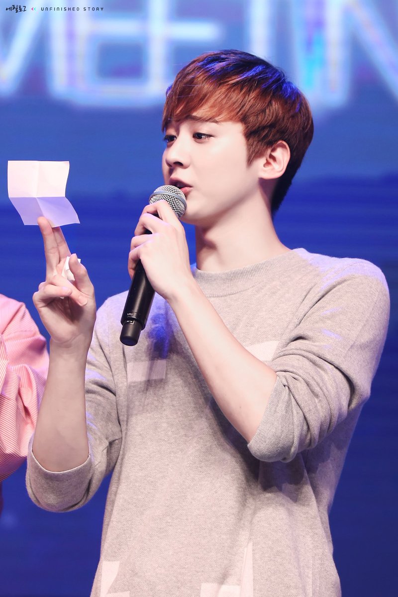 [Epilogue] 160821 #틴탑 5기 팬미팅 엔젤이온다 <a href="/TEEN_TOP/">틴탑(TEEN TOP)</a> #천지 노래부르는 널 볼수 있어 난행복해 imgur.com/wuNNLyX imgur.com/4YQ57xl