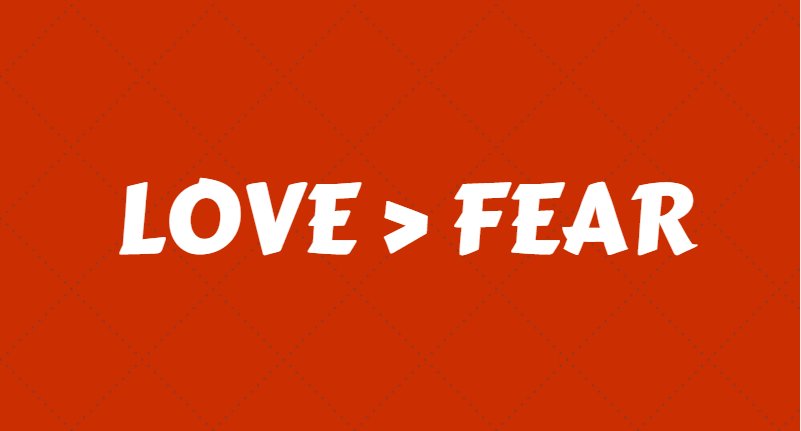 DeniseMarinacci's tweet photo. Always remember Love is greater than Fear. https://t.co/rH7oC8mmjB