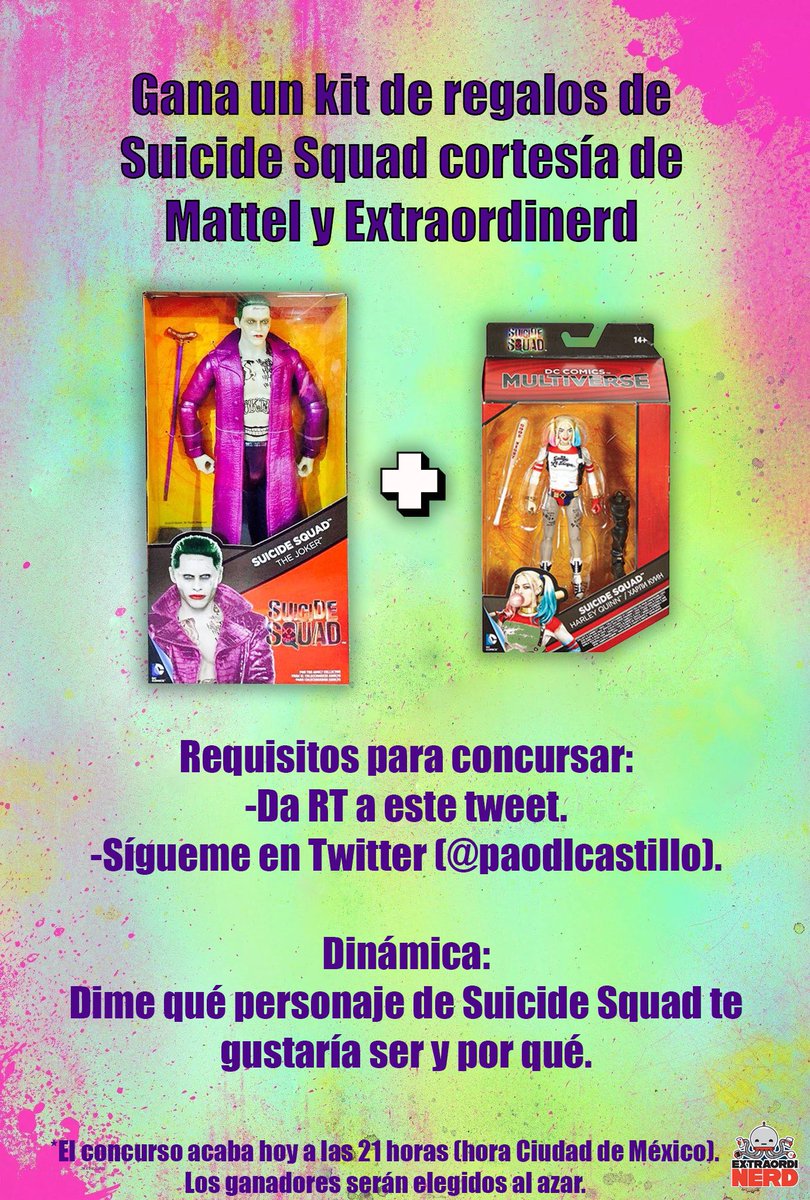 paodlcastillo's tweet photo. Concurso #SuicideSquad: https://t.co/EK3DKiK9D3