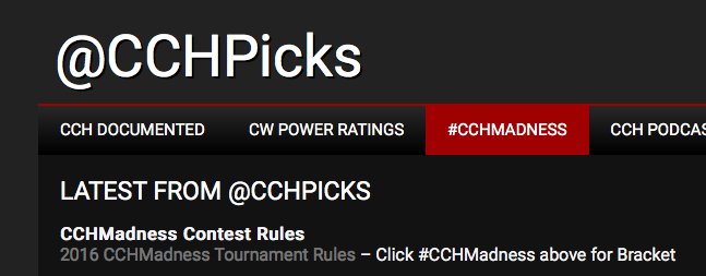 Image result for cch picks