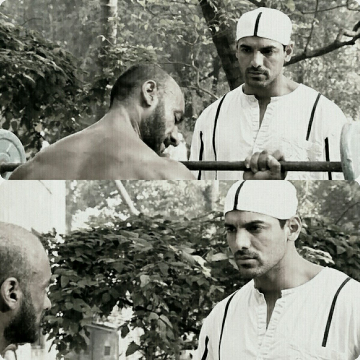 Aafatyash's tweet photo. #WatchingSOAW #DsScene 
GURU KO BADA USKA SHISYA BANATA HAI.. _/\_ _/\_ 
@TheJohnAbraham https://t.co/W5J44MAaBY