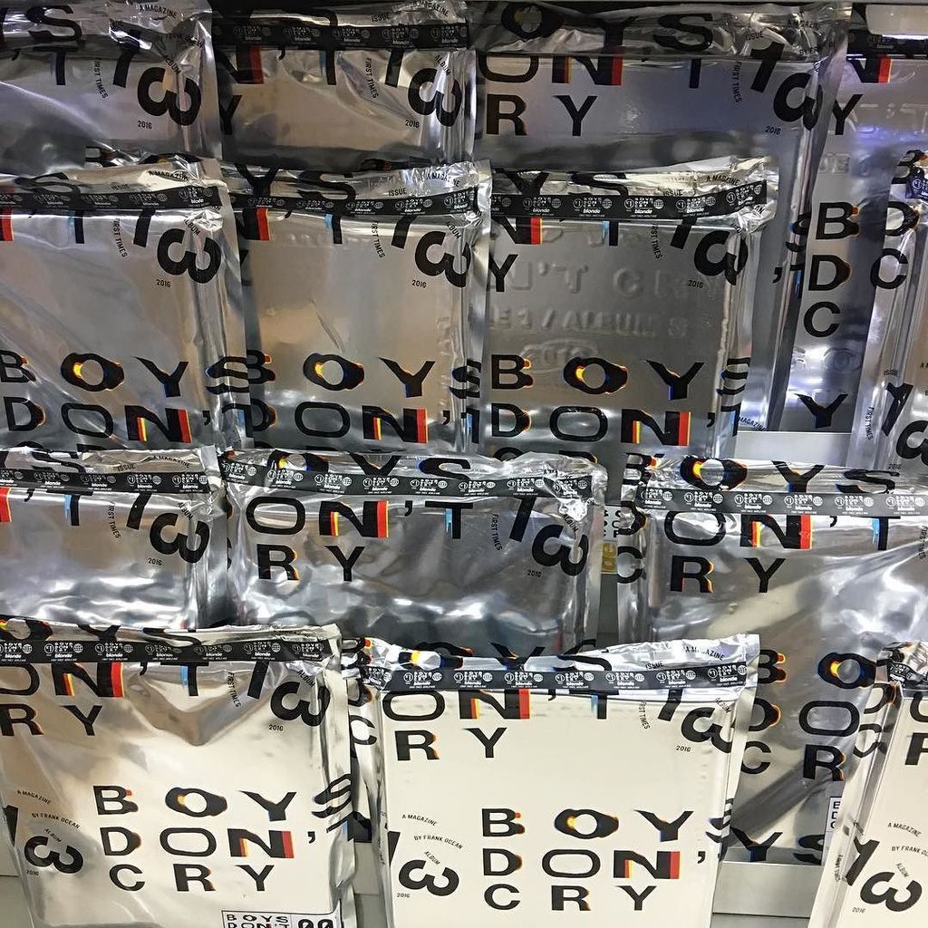 zakgroup's tweet photo. Zak Group has created a bespoke type treatment for Boys Don’t Cry and designed the magazin… https://t.co/yFPIubUhXr https://t.co/RBSyMdjRqW