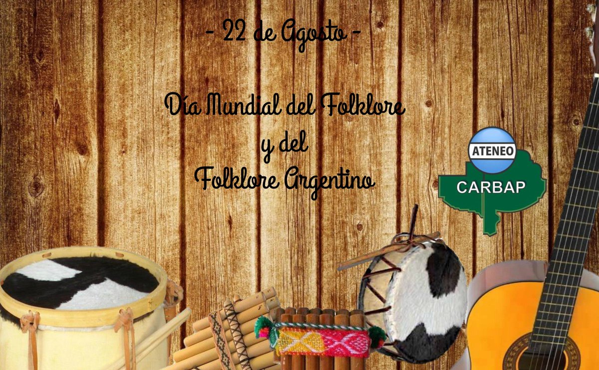#DiaDelFolkloreArgentino 

"La fortuna de mi tierra
tiene precio y no lo tiene
su moneda, solo su cantar"
