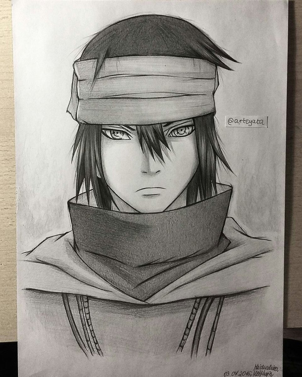 Naruto. Art by @arteyata (Twitter). #Naruto #NarutoShippuden