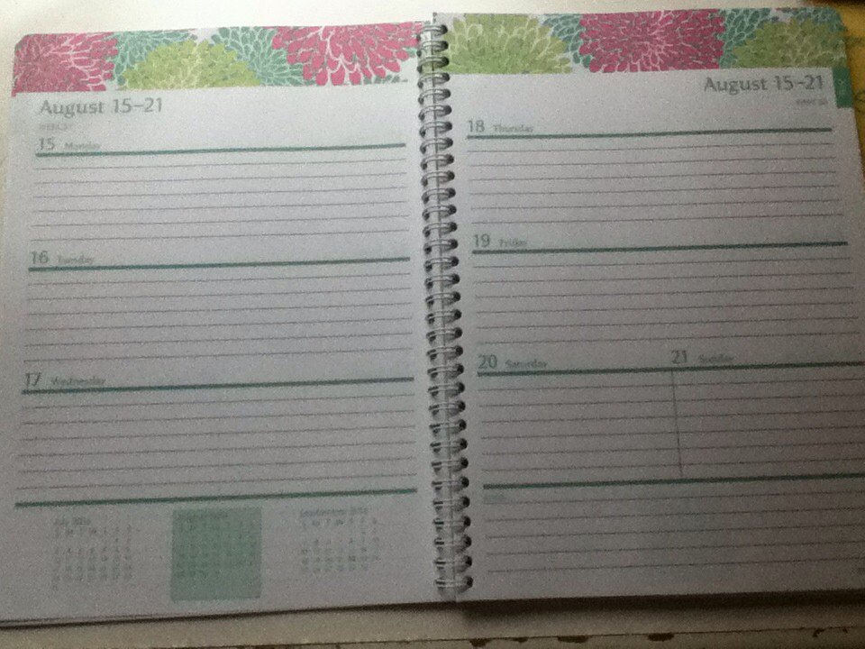 myadorableblog's tweet image. Love my new day planner that I got from @StaplesCanada. It&apos;s so pretty! #PlannerNotes