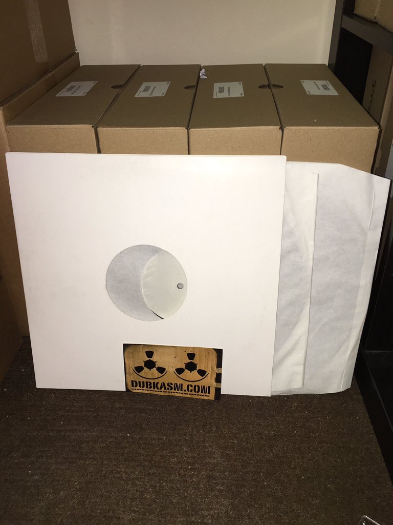 The test press of DUBK-028 about to be featured on the <a href="/sufferahschoice/">Sufferah's Choice</a> live on <a href="/SubFM/">Sub FM</a> right now! 🔊🔥🔊🔥