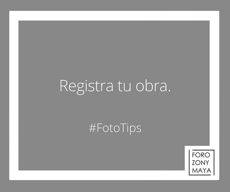 La única manera de proteger tus obras contra el plagio es registrándolas.