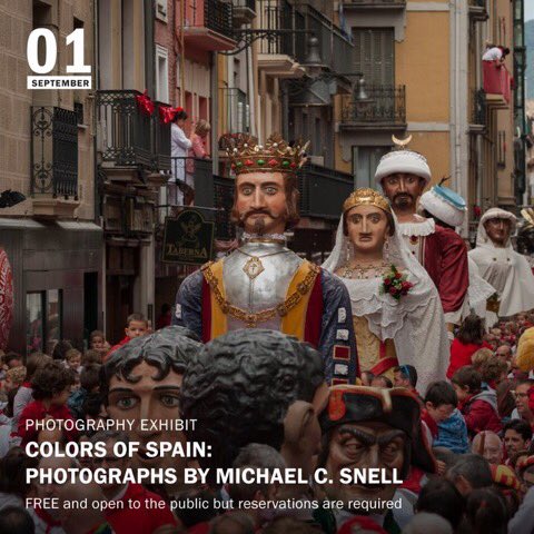LaPatrii's tweet photo. Extremadura, Valencia, Murcia, Navarra, Andalucia in #ColorsofSpain show Sept 1-26 @Chicago_IC with #OETChicago🇪🇸🇺🇸 https://t.co/5bY3ebY741