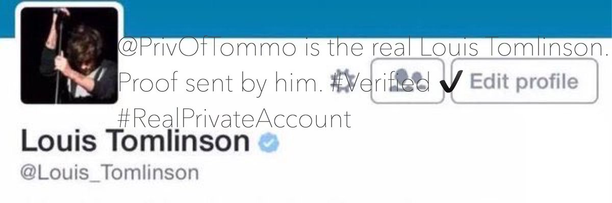 CelebPriv_Accs's tweet photo. #Verified #RealPrivateAccount 
Louis Tomlinson's private account is @PrivOfTommo ❤️ https://t.co/csuvqwGs9v