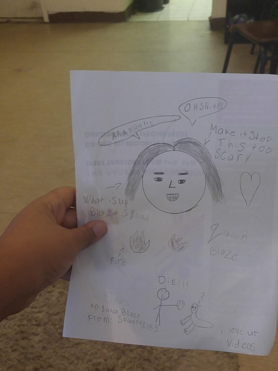 xxqueenblazexx's tweet photo. Thank you @skully48590 for the Fan art! https://t.co/4KDOXE9giC