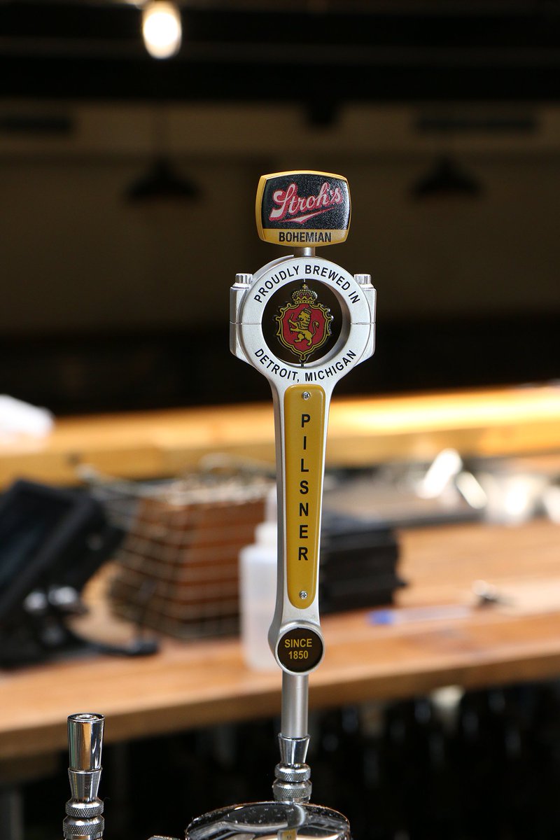 The taps are open today! #StrohsBoho