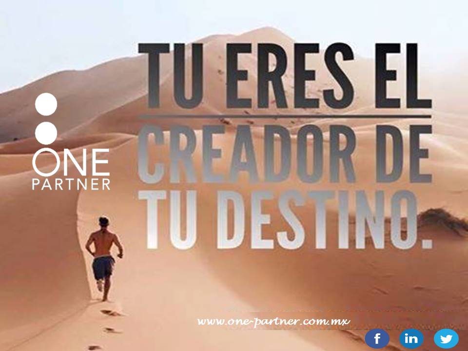 ComunicacionOP's tweet image. #OnePartner #Iniciodesemana

TU ERES EL CREADOR DE TU DESTINO!!!

one-partner.com.mx