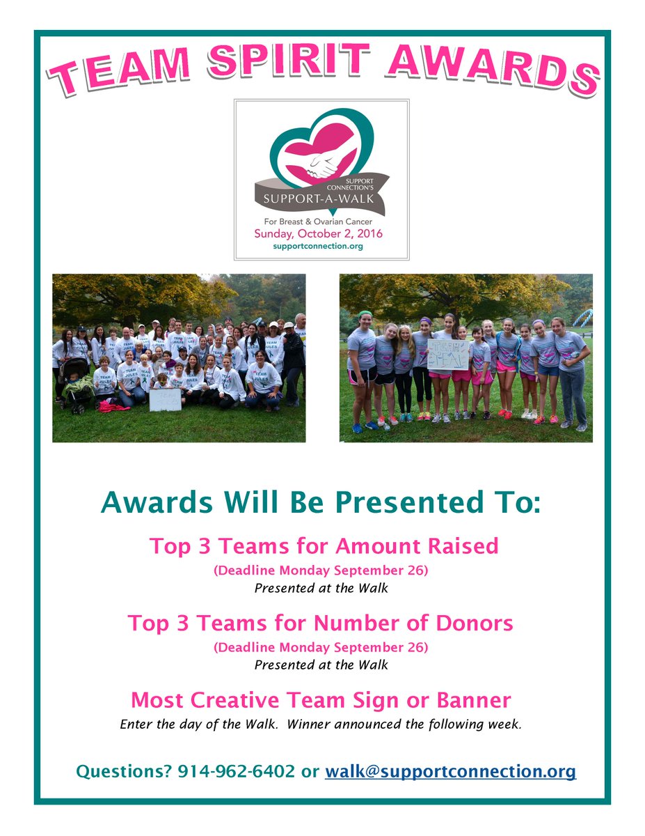 SupportConnect's tweet image. #supportconnection
#walk2k16
#SupportAWalk
#showyoucare
#walkforhope
#breastcancer
#ovariancancer
#cancersupport