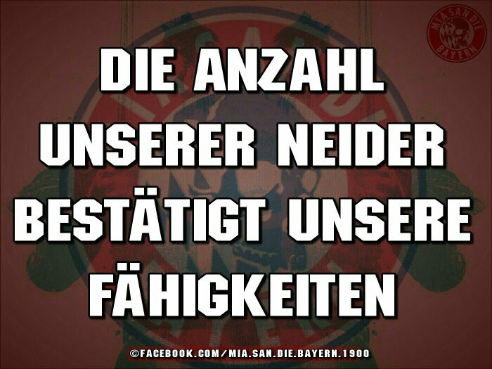 MSDB_27_02_1900's tweet photo. Euer Hass ist unser Stolz, euer Neid unser Ruhm!!!
#Miasanmia @fcbayern #4evernumberone https://t.co/gvAJ0qJZfy