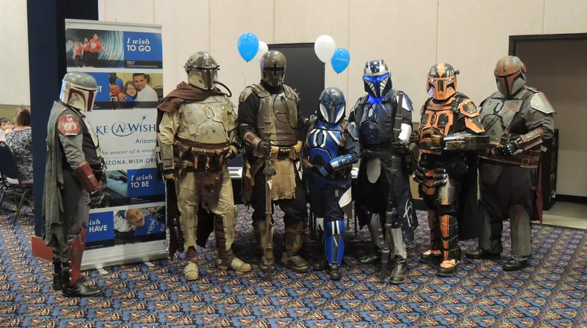 SVCMando's tweet image. SVC helping with the Walk for Wishes Kick Off!