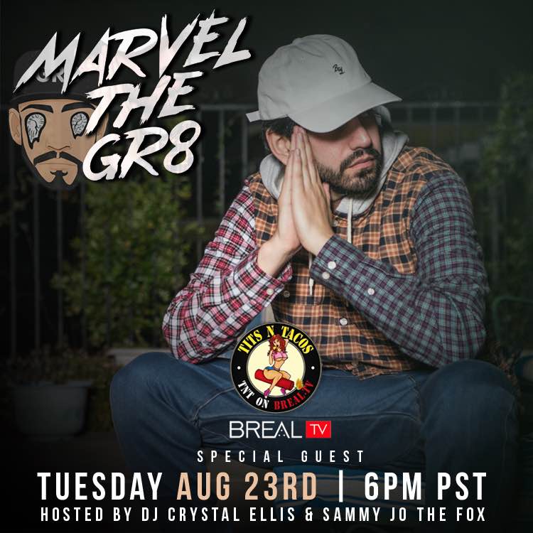 marvelthegr8's tweet image. TOMORROW (8/23) catch me on @tntonbrealtv w/ @sammyjothefox &amp;amp; @djcrystalellis. #PostmodernIgnorance talk.... tune in