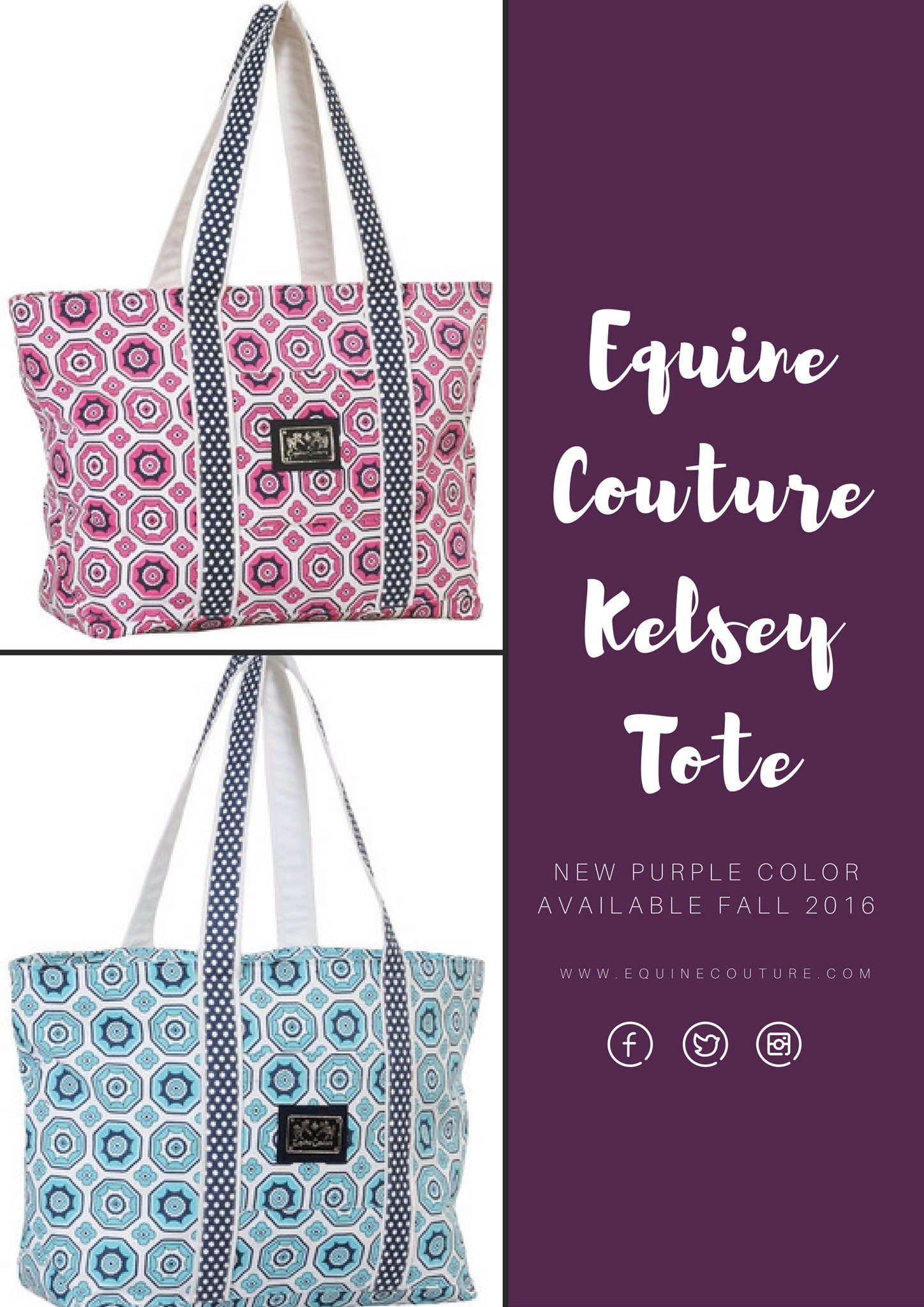 Equine Couture Kelsey Saddle Bag 