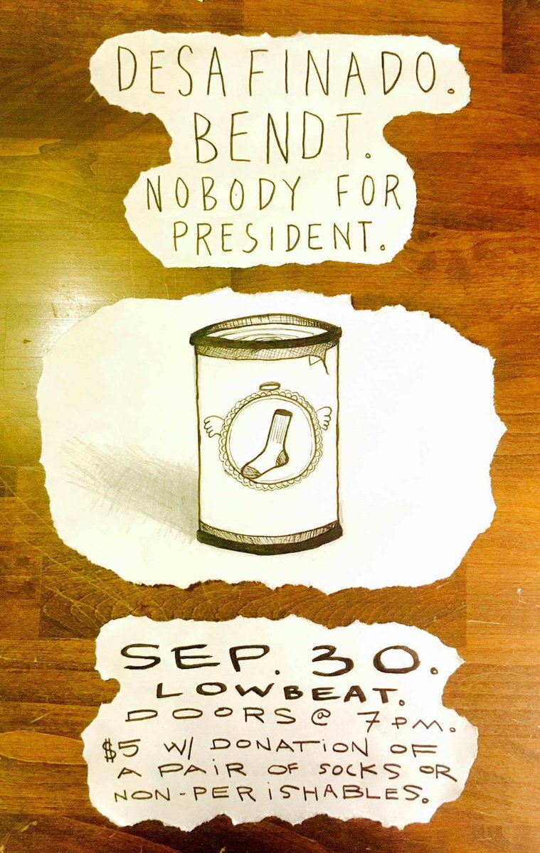Bendt__'s tweet photo. September 30th!
Brings some clean socks for discounted admission. https://t.co/hnxGCAJpmT