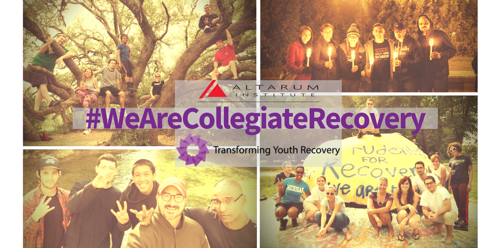 Submit your story to altarum.org/WeAreRecovery to add your voice to #WeAreCollegiateRecovery <a href="/UNTEPR/">Eagle Peer Recovery</a> <a href="/RecoverUTSA/">CCR UTSA</a>