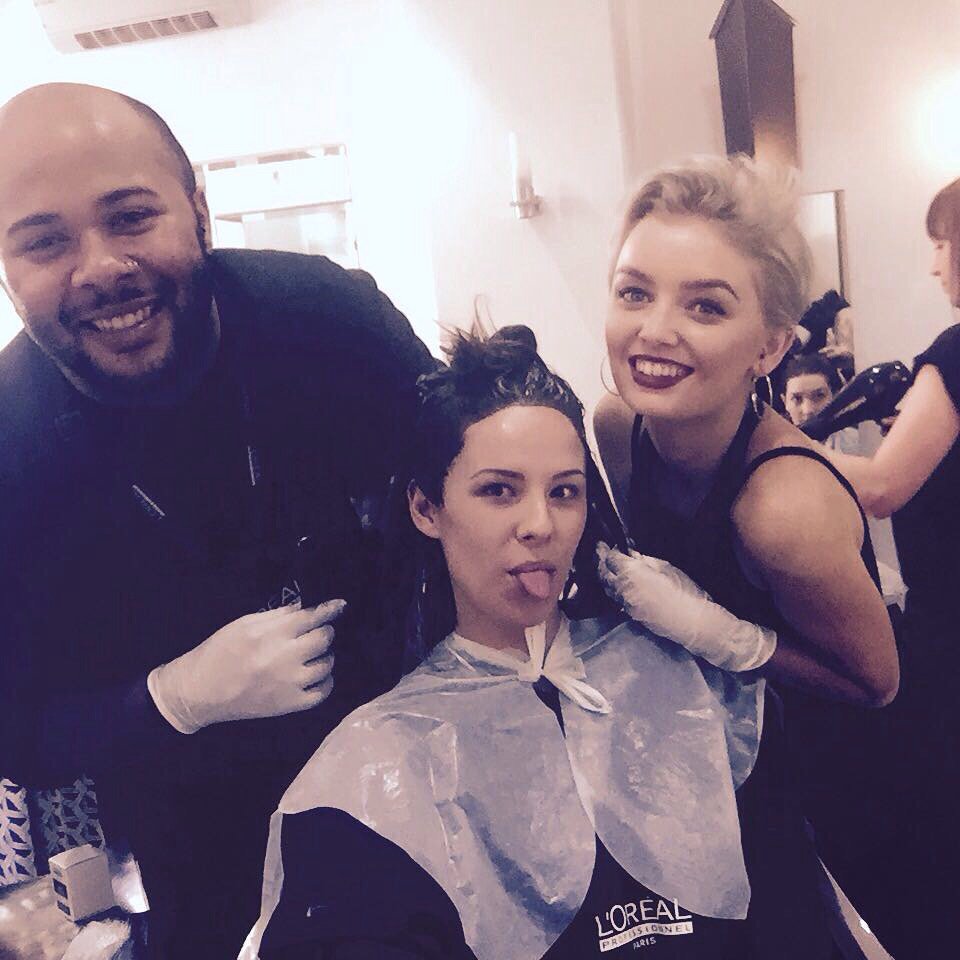 Chayecooperhair's tweet photo. Our gorgeous team, part of the @lorealprouk #smartsquad for #smartbond #lorealprof @GoodSalonGuide @hji @ProHairMag https://t.co/6yO3aBAB27