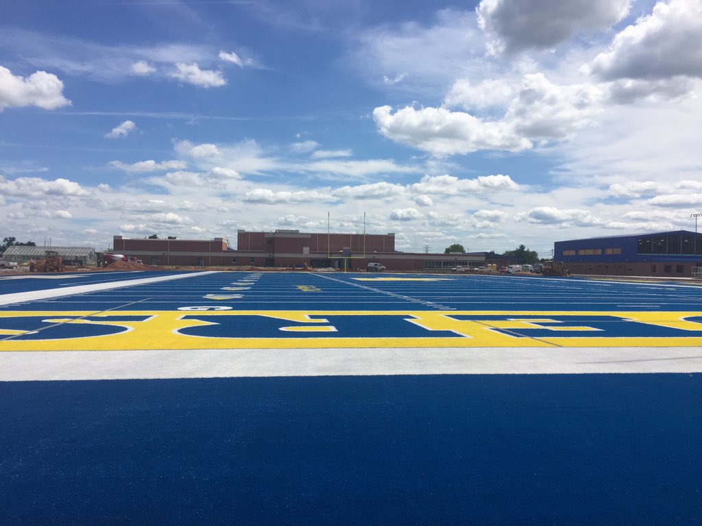 WEHSRaiders's tweet photo. Facilities coming along at WEHS! #raiderpride https://t.co/d5mtU8JpuY